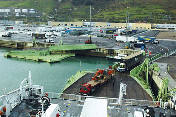 El Puerto de Bilbao cumple el 50 aniversario de la puesta en servicio de su primera rampa ro-ro