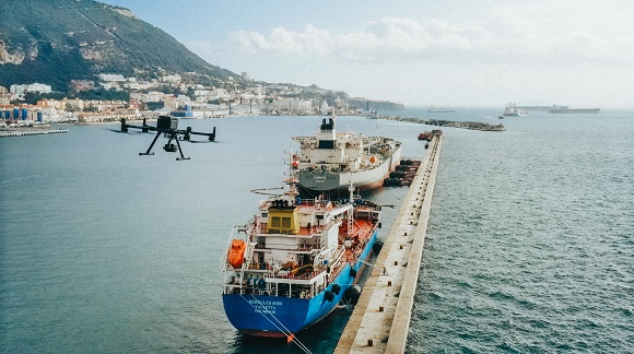 Los drones a la conquista de la entrega mar&iacute;tima