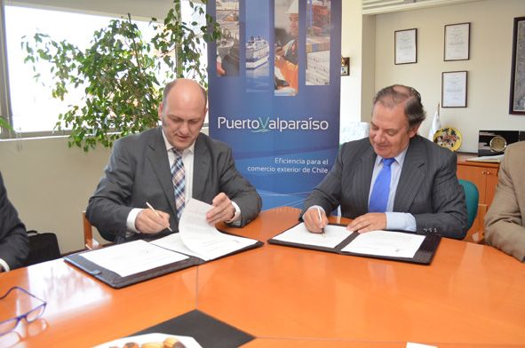 La AP de Bilbao consolida su v&iacute;nculo con Chile a trav&eacute;s de un acuerdo con el Puerto de Valpara&iacute;so