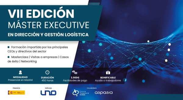 $!UNO abre las inscripciones para el VII Máster Executive en Dirección y Gestión Logística