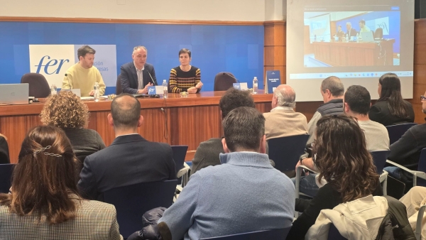 $!La jornada contó con la participación de 40 empresas riojanas con actividad en comercio exterior.