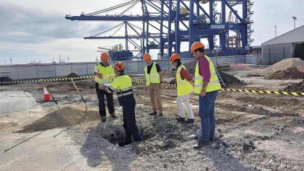 $!Las obras para poner en marcha el nuevo taller en APM Terminals Valencia ya han comenzado.