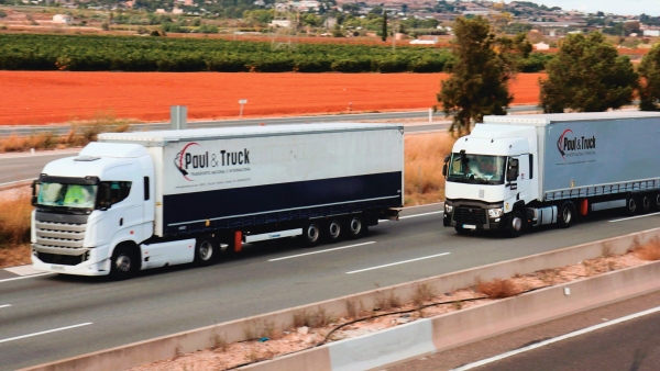 $!La compañía está especializada en el transporte por carretera a toda Europa.