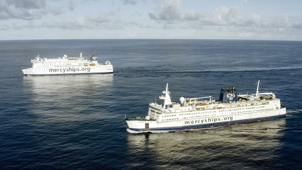 $!Los buques hospital de Mercy Ships.