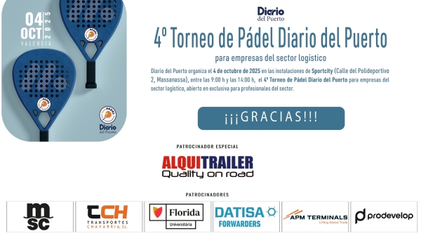 $!Diario del Puerto une deporte y networking en una disputada 4 edición de su torneo de pádel