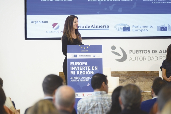 $!Rosario Soto, presidenta de la Autoridad Portuaria de Almería.