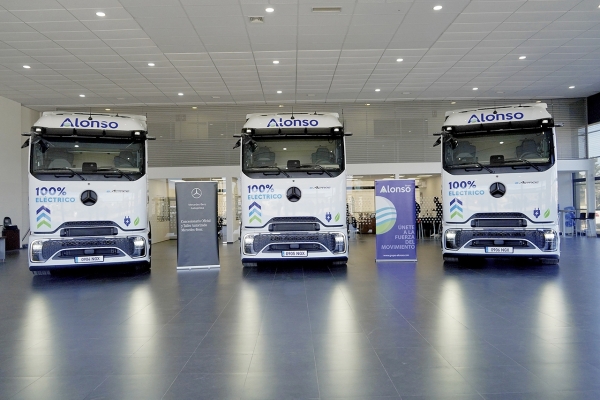 $!Grupo Alonso incorpora nuevos camiones a su flota.