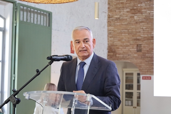 $!Josep Vicent Boira, comisionado del Gobierno para el Corredor Mediterráneo. Foto R. T.