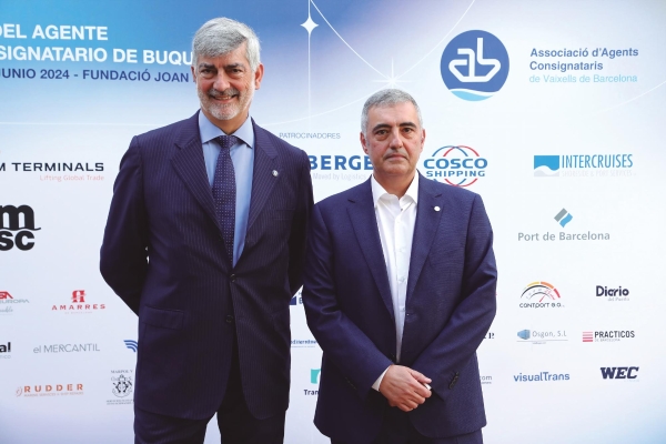 $!Paco Prado, director general de Grupo Diario; y Salvador Richart, presidente de la Asociación de Consignatarios.