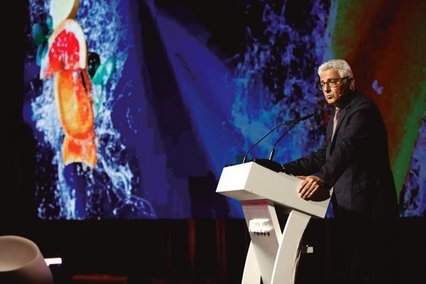 $!José María Bonmatí, director general de AECOC, en el XXV Congreso de Frutas y Hortalizas el pasado junio en Valencia.