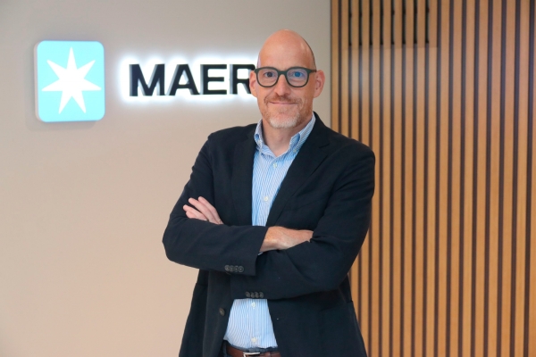 $!Ole Trumpfheller, director general del Área de Europa Continental del Norte de Maersk.