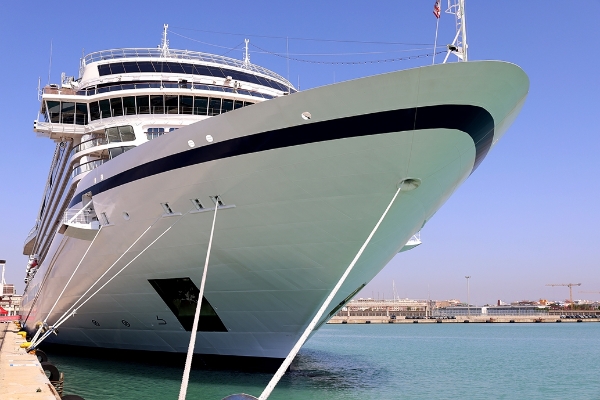$!El “Viking Vesta” ha atracado en el Muelle de Poniente del Puerto de Valencia, en las instalaciones de Trasmed. Foto R. T.