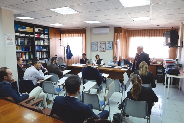$!El expresidente de ATEIA-OLTRA Valencia, Luis Rosa, ha agradecido el apoyo de los socios durante sus años de presidencia. Foto R. T.