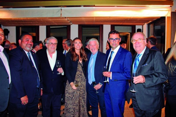 $!Jesús Martínez (Tecnocampus); Eduard Rodés (Escola Europea Intermodal); Ingrid Boqué (Port de Barcelona); Manuel Galán (BPLIA); Javier Gallardo (Portic) y José Miguel Masiques Furné (Empresas Masiques).