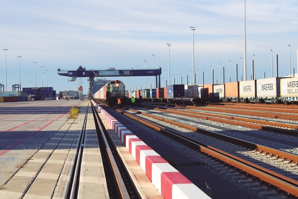 $!Port de Barcelona prevé avanzar con la construcción del nodo ferroviario en la zona sur a lo largo de este 2026.