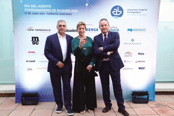 $!Salvador Richard, Asociación Consignatarios; Carla Salvadó, Port de Barcelona; y Santiago Bassols, BCL