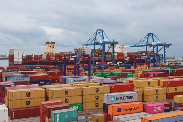 $!CSP Iberian Bilbao Terminal reforzará su operativa con una nueva grúa para atender la demanda. Foto J.P.