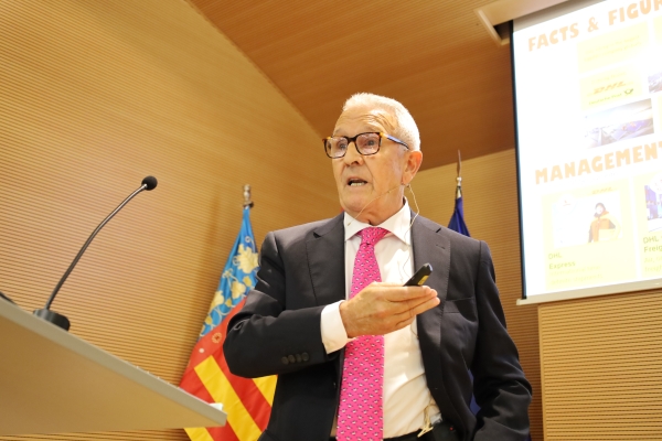 $!Agustín Oleaga Liñero, presidente no ejecutivo de DHL Supply Chain Iberia. Foto R. T.