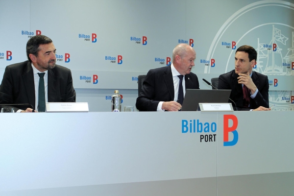 $!La Autoridad Portuaria de Bilbao ha presentado este viernes su balance del ejercicio 2023. Foto J.P.