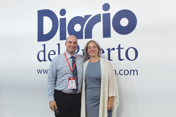 $!Diario del Puerto y USYNCRO. Miguel Jiménez y Cristina Martín