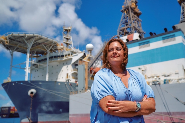 $!Beatriz Calzada hace un balance positivo de sus seis primeros meses al frente de Puertos de Las Palmas.