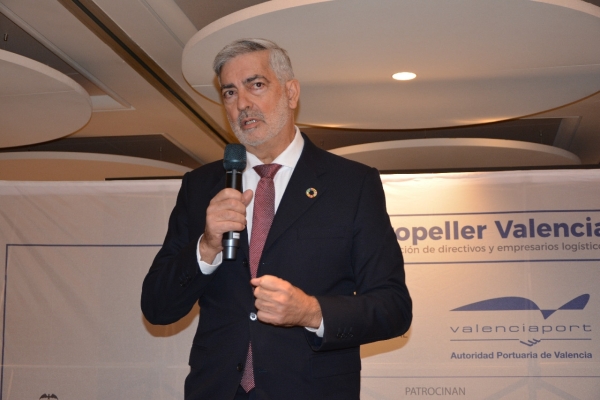 $!Francisco Prado, presidente de Aportem-Puerto Solidario Valencia. Foto J.C.P.