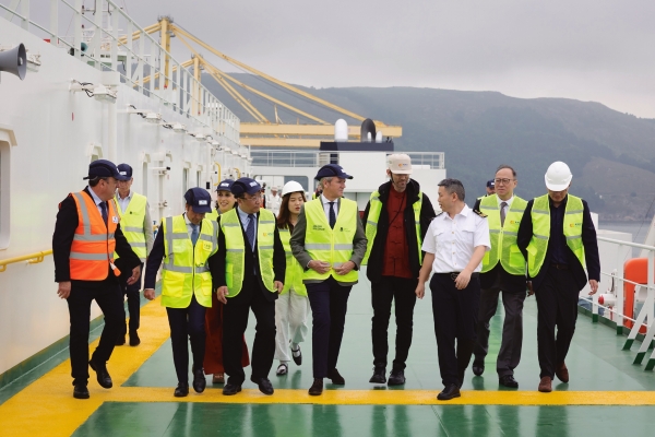 $!La Xunta destaca la capacidad logística e industrial de Galicia ante la llegada de SAIC a Ferrol