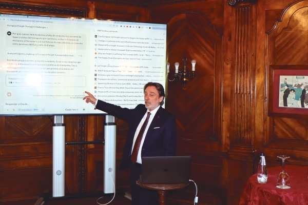 $!Ricardo Devis es socio fundador de la empresa Bilbao AI. Foto J.P.