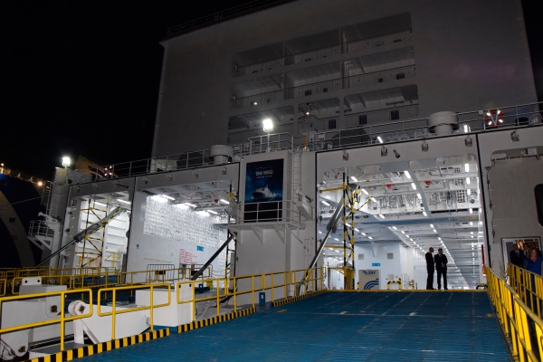 $!GNV bautiza el “GNV Virgo”, su primer barco de larga distancia con GNL