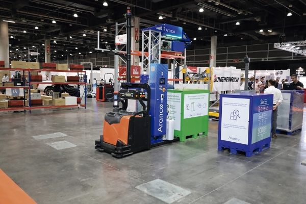 $!La Zona Demo de Intralogistics VLC muestra las últimas novedades para el sector logístico. Foto R. T.