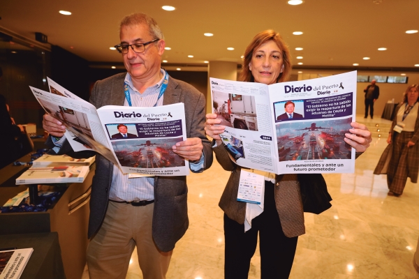 $!Diario del Puerto está en A Coruña para informar puntualmente del Foro. Foto R.T.
