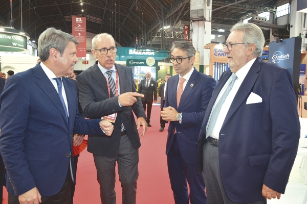 $!José Antonio Santano, José Alberto Carbonell, Guillermo Belcastro y Xavier Vidal. Foto J.C.P.