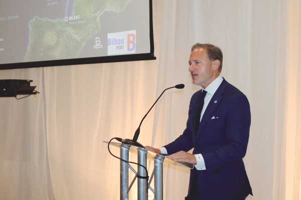 $!Iván Jiménez, presidente de la Autoridad Portuaria de Bilbao. Foto J.P.