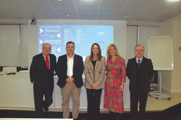 $!Fernando González (Universidad de A Coruña), Jesús Requena (Puertos del Estado), María del Mar Cerbán (Universidad de Cádiz), Nicoletta González (Universidad Politécnica de Madrid) y José Manuel Montes (Universidad de Oviedo).