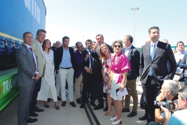 $!Inauguración de la autopista ferroviaria Madrid-Valencia.