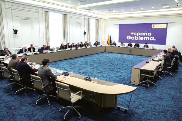 $!Reunión del CNTC con el ministro Puente el 7 de febrero de 2024.