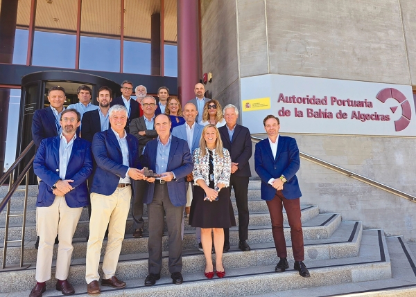 $!ARCE celebró el 22 de septiembre su Asamblea General en el Puerto de Algeciras, donde fueron recibidos por su presidente, Gerardo Landaluce.