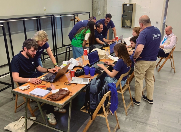 $!Diario del Puerto trabajó a tope para informar en tiempo real.