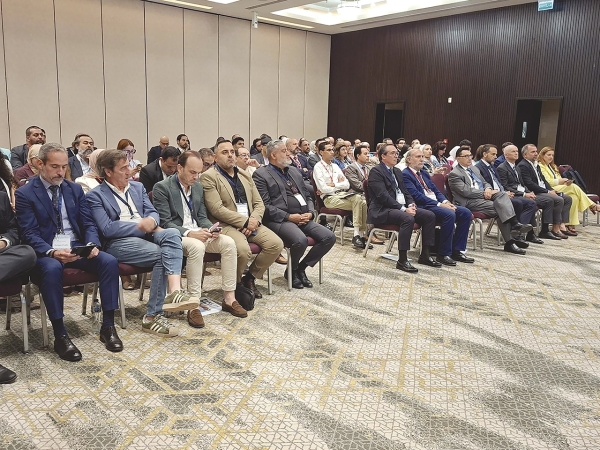 $!Asistentes a la presentación de PortCastelló en El Cairo.
