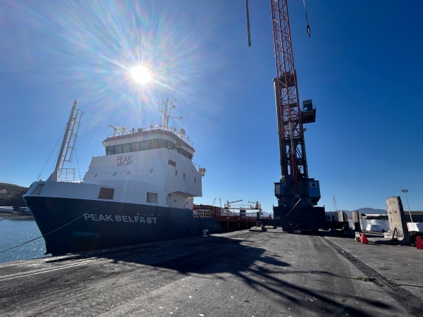 $!El Puerto de Avilés acoge un embarque de project cargo de MEFASA para Uzbekistán
