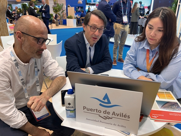 $!Avilés se posiciona como puerto-fábrica para nuevas empresas en WindEurope