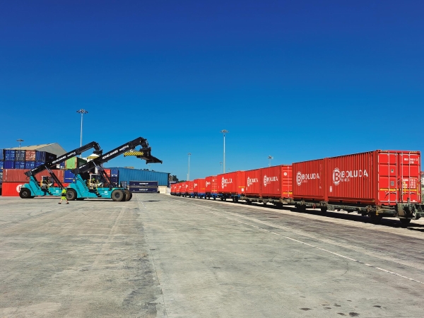 $!Boluda Maritime Terminals Santander activa su segunda fase e inaugura apartadero ferroviario