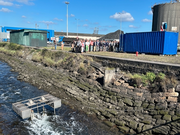 $!El Puerto de Avilés es uno de los cuatro emplazamientos piloto del proyecto, para la utilización de energía eólica, solar e hidrocinética en el propio puerto.