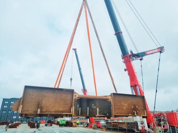 $!SLP coordina un gran proyecto en el nuevo muelle de Udondo de la ría de Bilbao