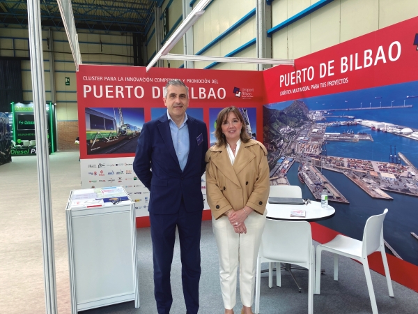 $!Arrizen Bilbao (Bergé) y Natividad Rodríguez (Uniport).