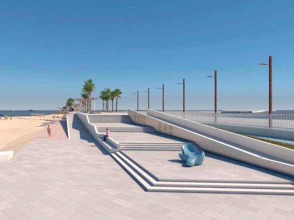 $!Este proyecto se une a la remodelación del nuevo paseo marítimo en la zona norte del Puerto de Sagunto, los dos planes de actuación actuales dentro del marco Puerto-Ciudad en la localidad valenciana.