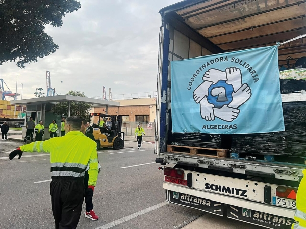 $!Coordinadora Solidaria Algeciras envió materiales en función de la demanda que iban solicitando los compañeros de Coordinadora Solidaria Valencia.