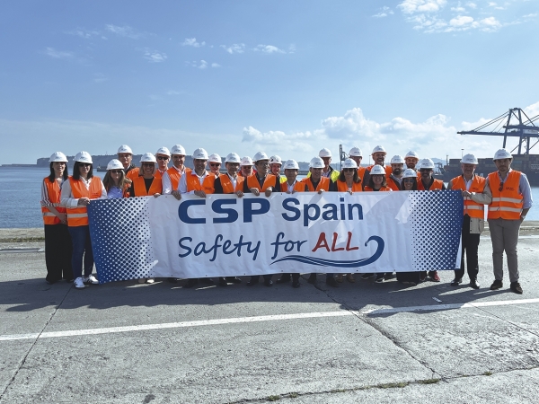 $!Los trabajadores de CSP Spain en Bilbao también celebraron el II Safety Day.