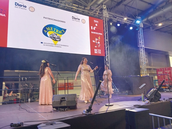 $!La música y la diversión, ingredientes imprescindibles en la Fiesta de la Logística de Barcelona. Foto M. V.