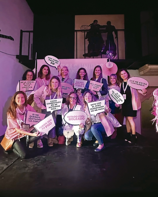 $!Algunas de las asistentes al evento.